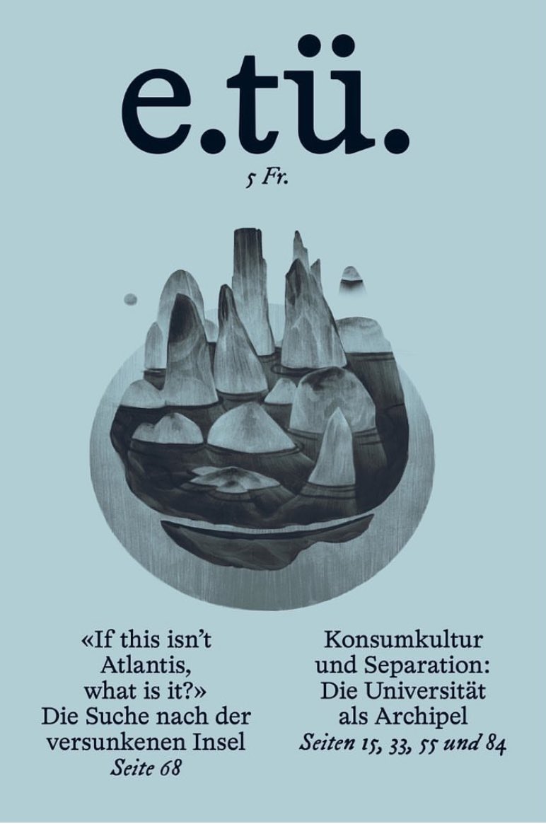 etue_'s tweet photo. Big news!! Schon bald erscheint unsere neue Ausgabe „Inseln“. Und nicht nur der Inhalt ist neu: Dieses Mal dürft ihr euch zudem über den etü in einem überarbeiteten Gewand freuen. Schaut in den nächsten beiden Wochen von Dienstag bis Donnerstag am Haupteingang der @UZH_ch vorbei! https://t.co/KPy8j8LuuM