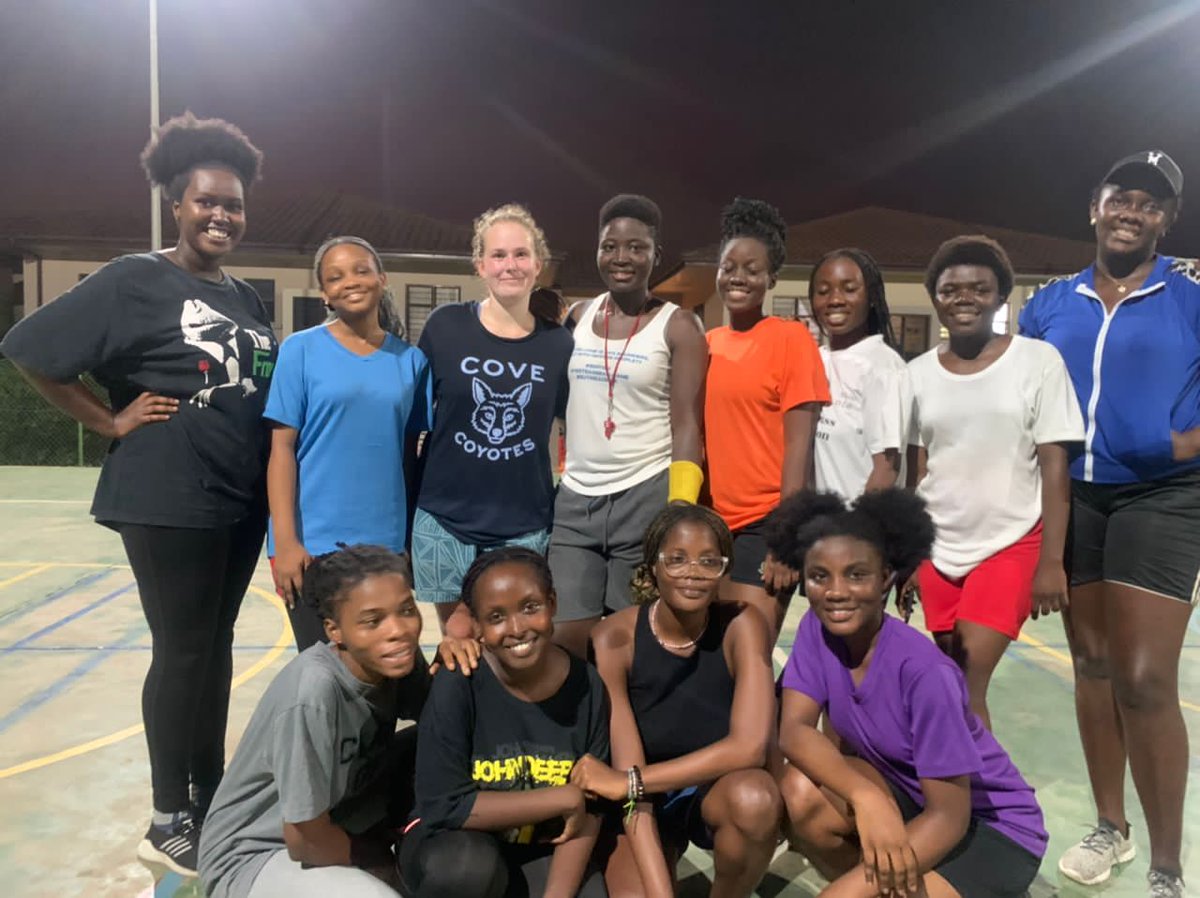 AshesiNetball's tweet photo. 🏐 Gear up for an exhilarating ride as our Netball team gears up for our very first tournament! 🌟 Stay tuned for more updates and catch all the action! 💥🔥
#TeamNetball #FirstTournamentExcitement https://t.co/sHuuOFbd92