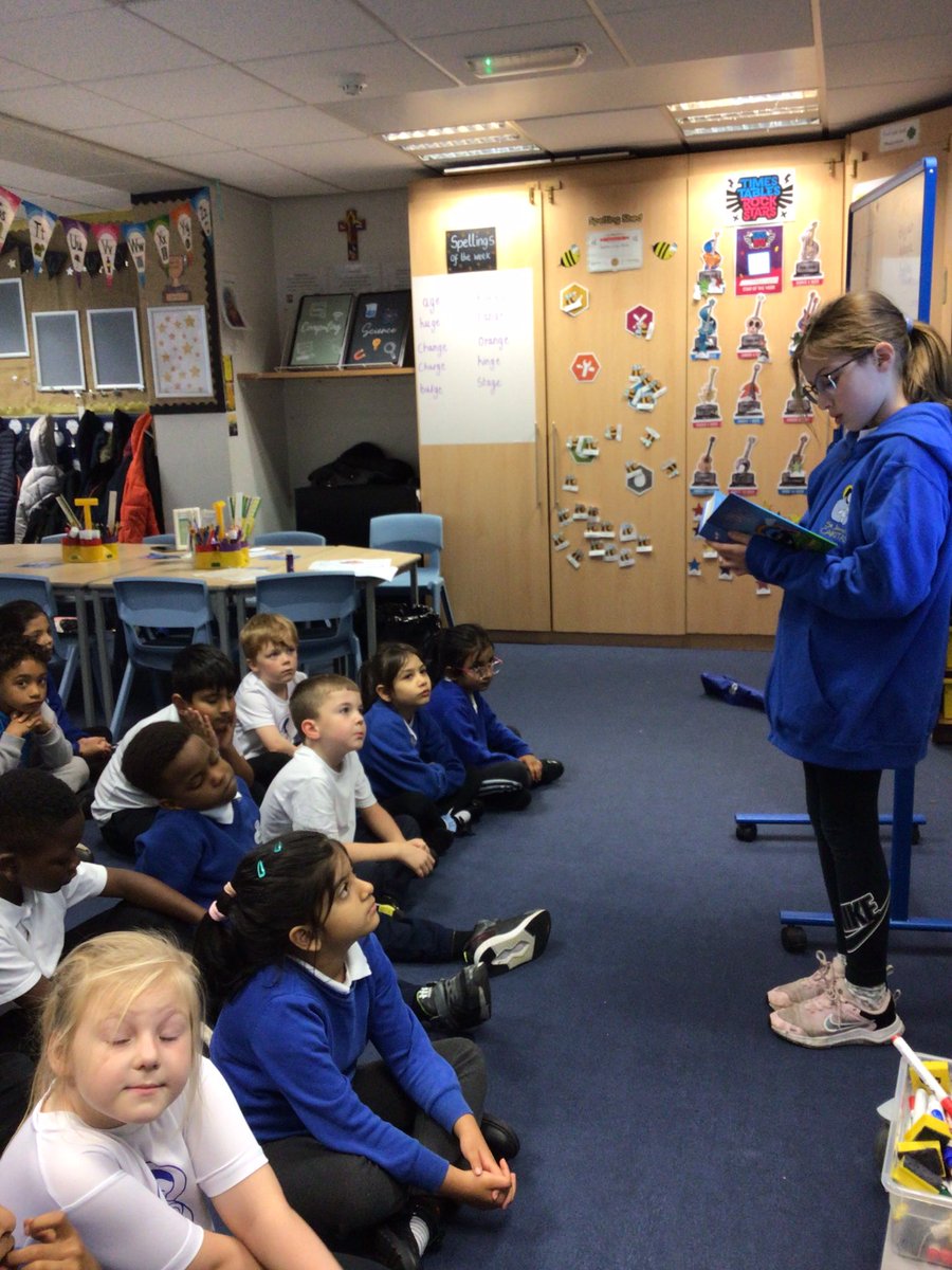 Year 2 had a special visit from our Gift team member to read us Noah’s Ark 🌈🦋 #caritas #biblestory