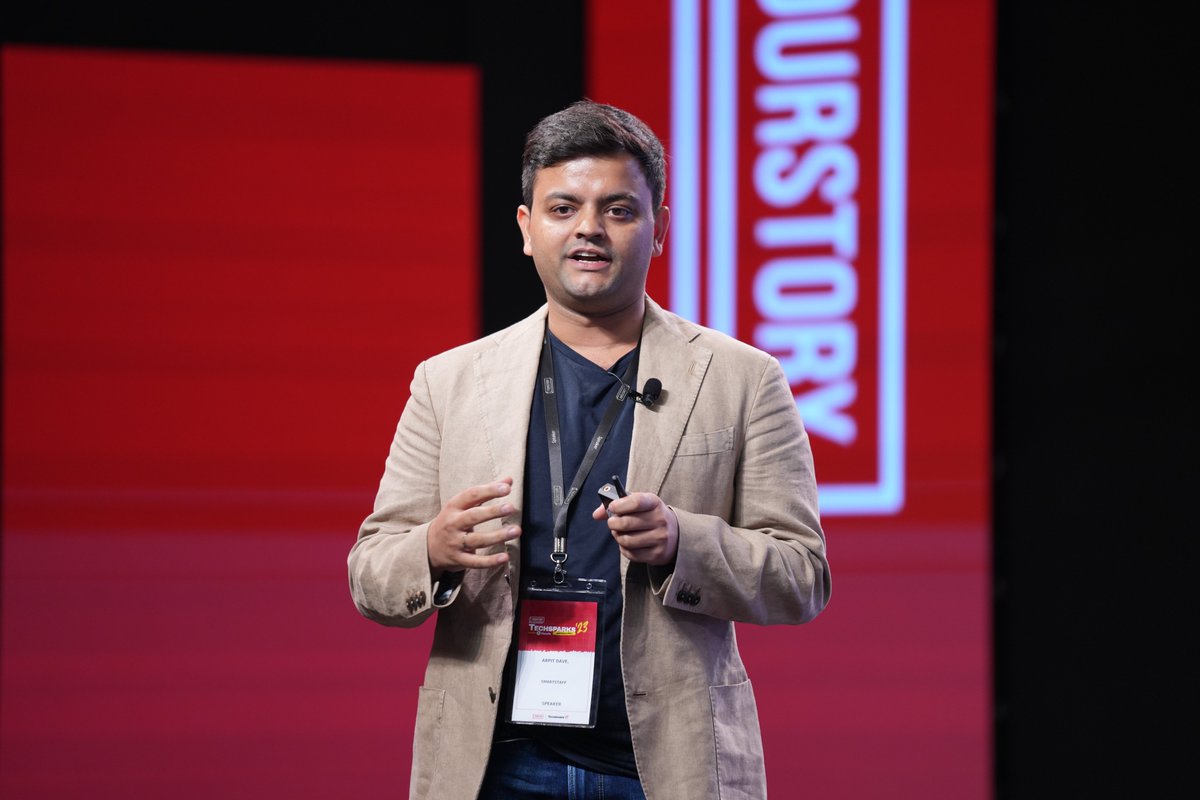 YourStoryCo's tweet image. SmartStaff is helping businesses manage their blue-collar workforce, a great need at the moment as the demand for manufacturing grows and global companies setting up facilities in India, along with a push from the govt for #MakeinIndia, says Arpit Dave (@arpdave), Co-Founder &amp;amp;…