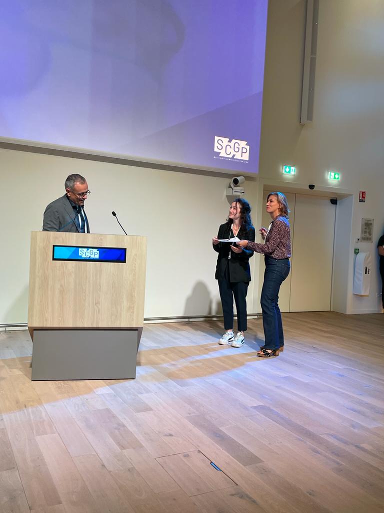 SCGP_officiel's tweet photo. 3ème jour du congrès #SCGP2023 !

Des sessions vidéos, des sessions théoriques, des symposia, une remise des prix pour les concours (180SURGX, Scali-Villet, Nordic Pharma et bourse de recherche), des ateliers, et bien plus encore...

Un immense merci à tous les participants pour leur présence, leur dynamisme et la qualité des échanges reçus !

#gynecologie #endometriose #chirurgie