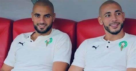 Sofyan Amrabat with his brother Nordin Amrabat 🇲🇦
#MUFC #AEKAthens #Morocco