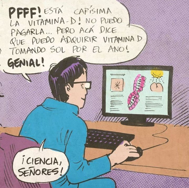 horlanglois's tweet photo. La polemica del paper del ano, el comic y el conicet se resume asi https://t.co/8AWMRNFF2w