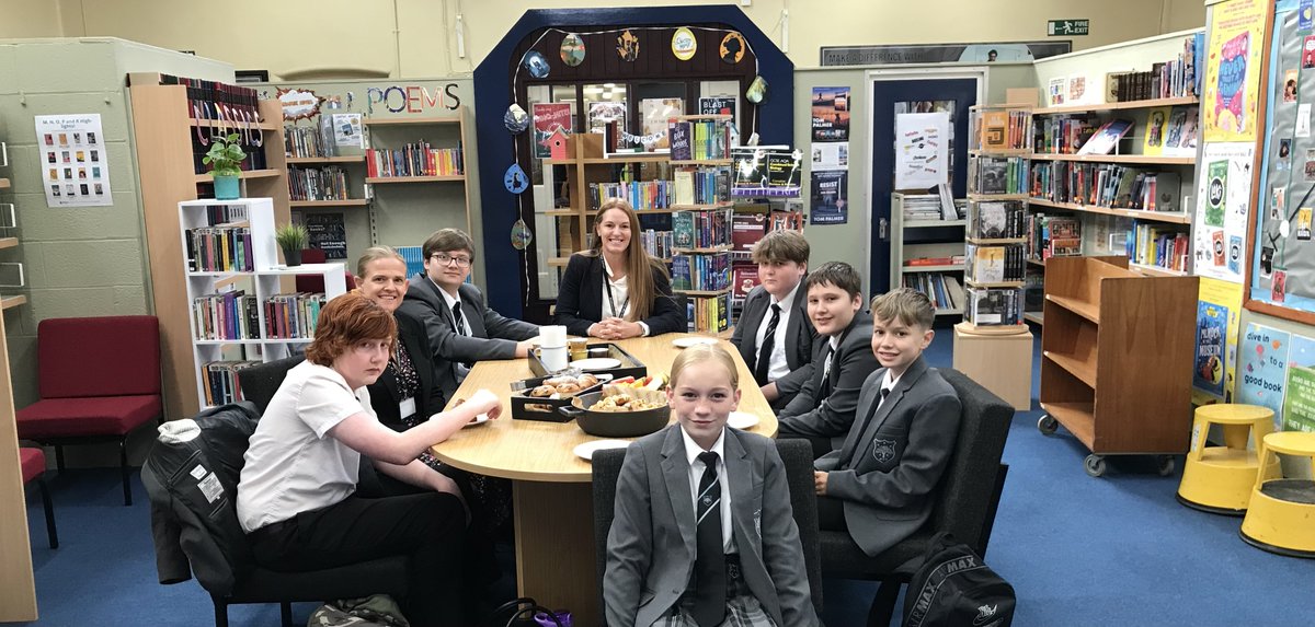 WORK OF THE WEEK!
Congratulations to our students whose work was selected for 'Work of the Week'.  They enjoyed a celebratory breakfast this morning in the library.
#mhsmoments