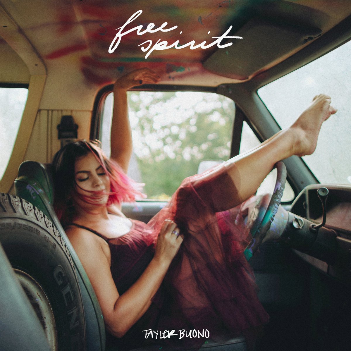 “Free Spirit” is out on all streaming platforms now!! Go listen & enjoy! 💜 #freespirit