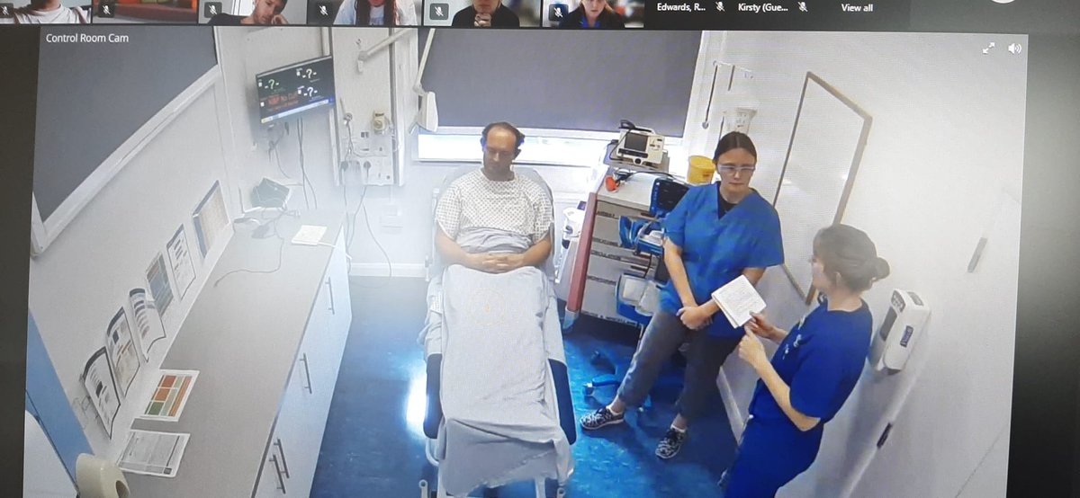 55 people attended our first ever 
TRUST-WIDE, LIVE-STREAMED SIMULATION 😮 
Students and staff of all grades attended online and engaged in the learning and debrief!
Look out for our monthly live stream simulations going forwards.
#Consent #BestInterests #Capacity #Hypoglycaemia