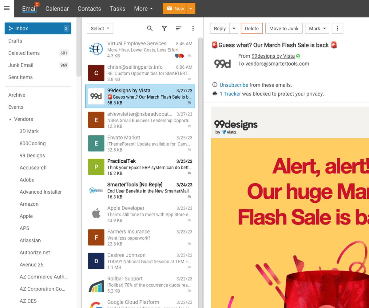 cplicensenet's tweet photo. 💼 Simplify with SmarterMail's webmail. Say bye to extra software &amp; hello to efficiency across all browsers! 🖥️ Learn more at https://t.co/WDCHrpemrE https://t.co/cZyjb4vs72