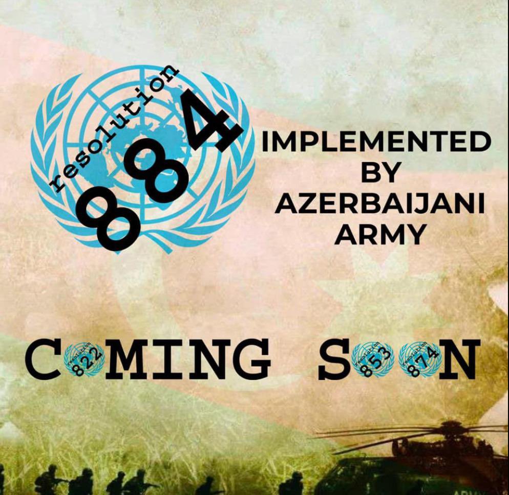 eamirov's tweet photo. Armenia has occupied Azerbaijan’s Karabakh and 7 surrounding districs (20% of our lands). Despite the fact that all of the UN Security Council Resolutions (822, 853, 874 and 884) reaffirm sovereignty and territorial integrity of Azerbaijan Republic, Armenia refuses to accept them https://t.co/QrgJyDmOCn