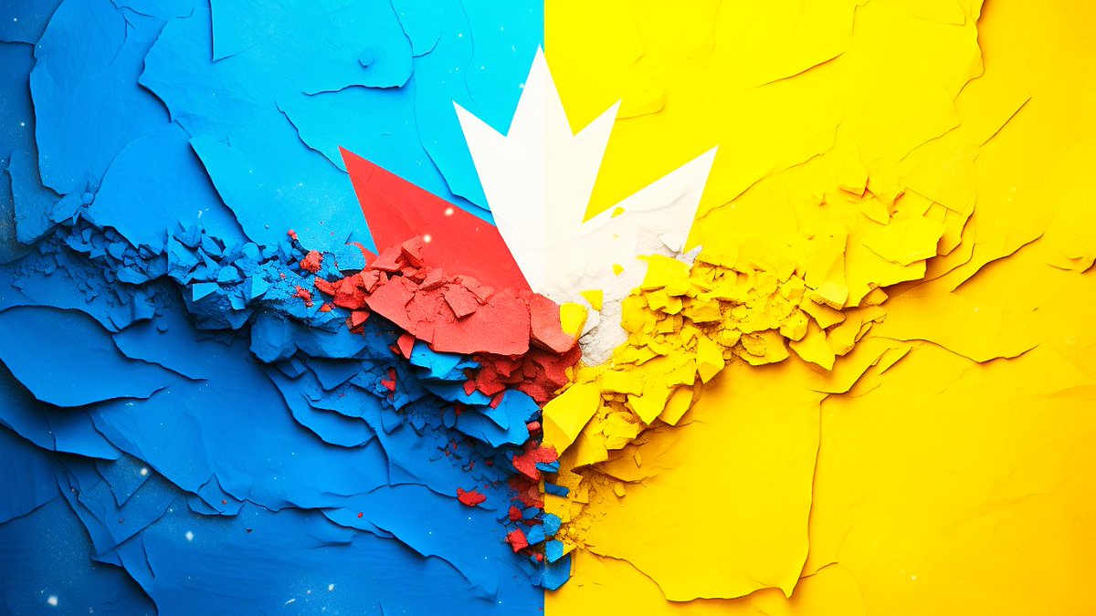 VoltNewsNetwork's tweet photo. Ukraine Meets Canada:
09/22/23:
#News #BreakingNews #Breaking #Canada #Ukraine #Zelensky #Billion #billions #War #TropicalStorm16 #TropicalStorm #Strom #Weather #South #Southern #Alexa #amazon #AIAlexa #AGIAlexa #Art #Artist #Rendition #Image https://t.co/debZ9qHfN7