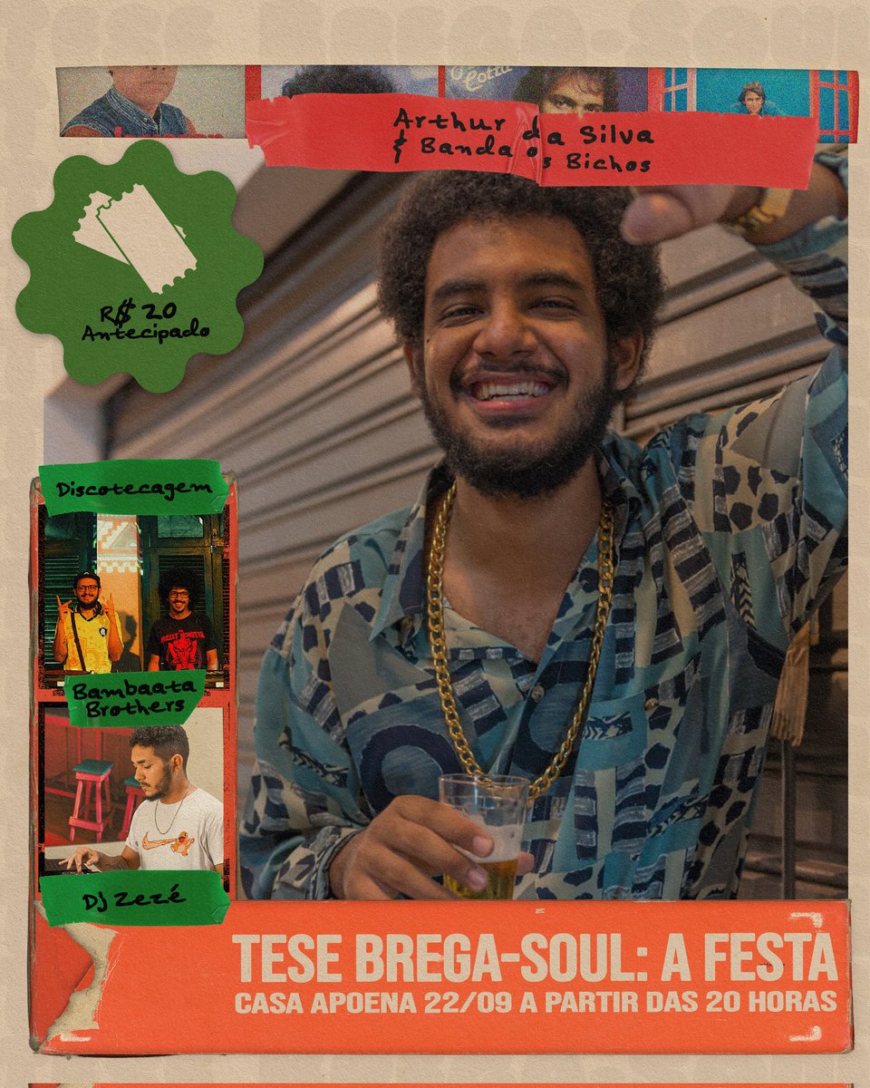 marcosadles's tweet image. HOJE TEM BAILE TESE BREGA SOUL
SÓ AS BALA DO PASSADÃO? VAI TER
ARTHUR DA SILVA? ESTARÁ LÁ
BANDA DOS BICHOS? CONFIRMADA 
DJS PORRADA? TAMBÉM
EU? QUEM SABE 
CASA APOENA A PARTIR DAS 20H 
TU SABES... 
🫀🧠🫁🌷🔞🥳🔥🕯️🫂🙏🏽🥺