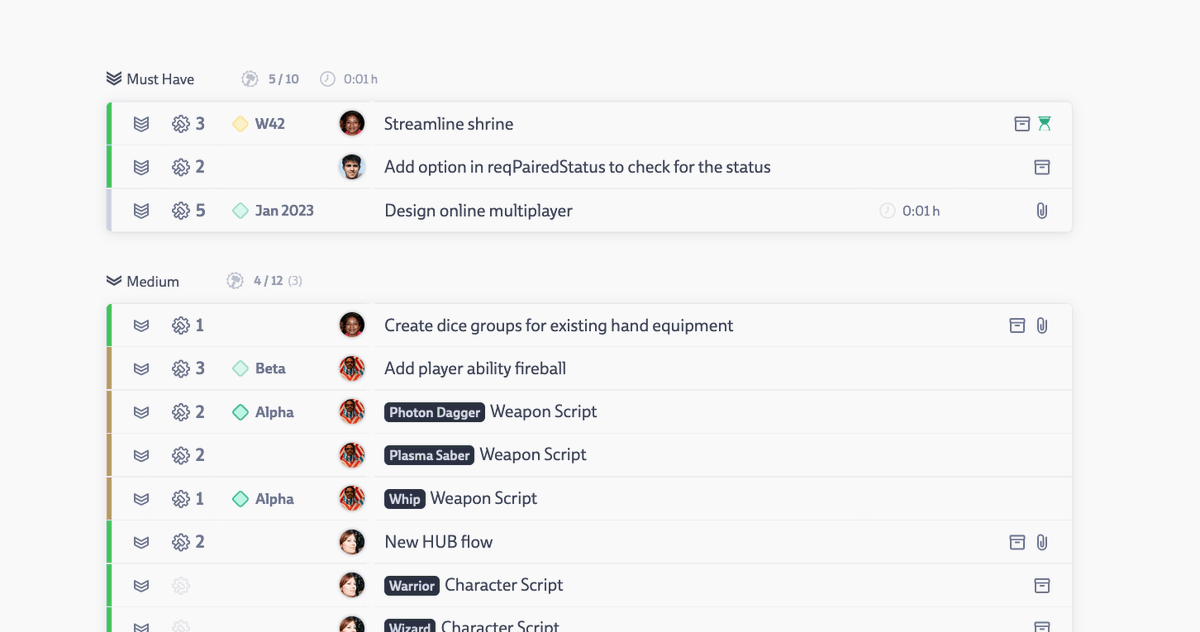 Codecks 2.81 it out now! We have New Table Mode for those huuuge decks!

 ʕノ•ᴥ•ʔノ ︵ ┻━┻

Full changelog: codecks.io/changelog/