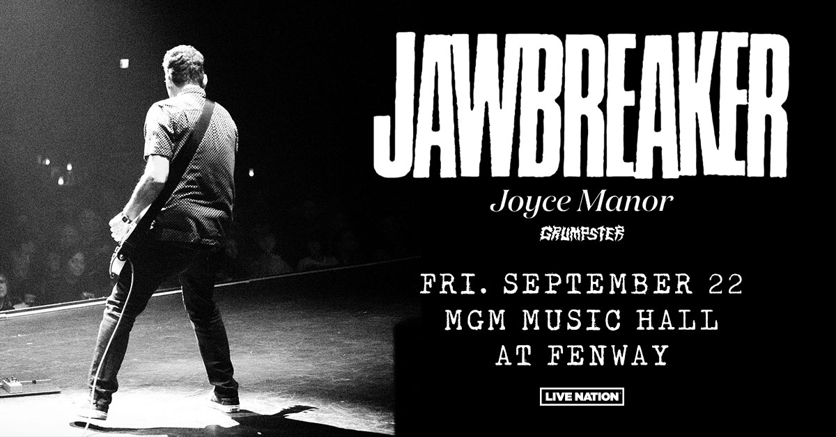 TONIGHT 📆 @Jawbreake, @JoyceManor, @GrumpsterCa 🍭 🎟: rb.gy/zwq6a 🚪: 6PM 🎶: 7PM All ages