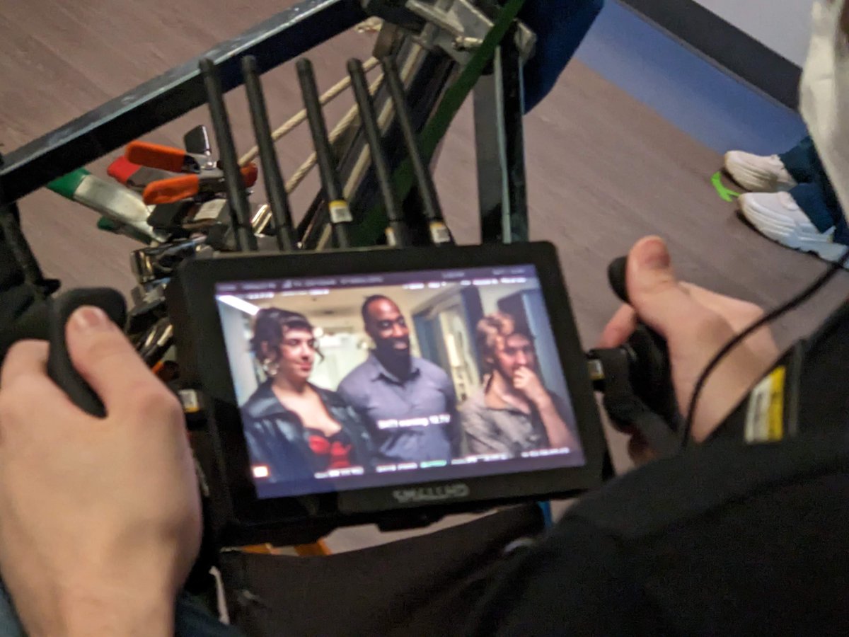 UIC_Simulation's tweet image. The movie #$Positions shot at SAIL yesterday!