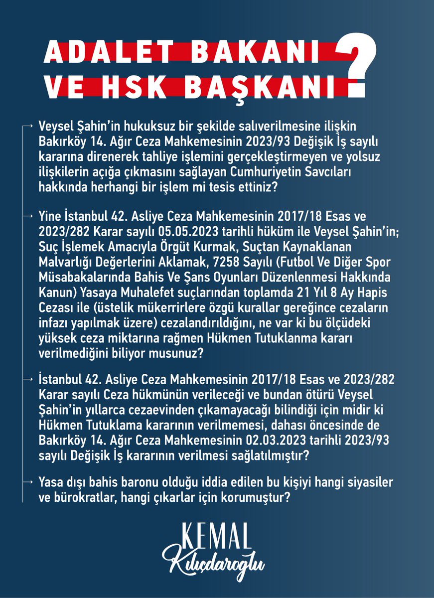 Kemal Kılıçdaroğlu tweet media