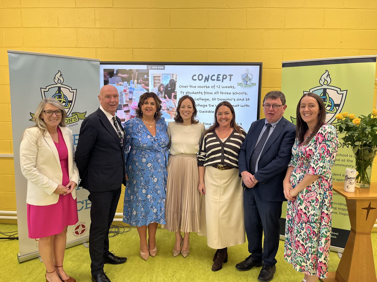 CEIST (@ceisttrust) on Twitter photo This Morning we had our Opening Ceremony in Ballyfermot for the newly Amalgamated School, St. Setons Secondary School. It was great to see everyone there and we wish everyone at St. Setons the very best in the years to come. <a href="/StSetons/">St. Seton's Secondary School</a> This Morning we had our Opening Ceremony in Ballyfermot for the newly Amalgamated School, St. Setons Secondary School. It was great to see everyone there and we wish everyone at St. Setons the very best in the years to come. <a href="/StSetons/">St. Seton's Secondary School</a>