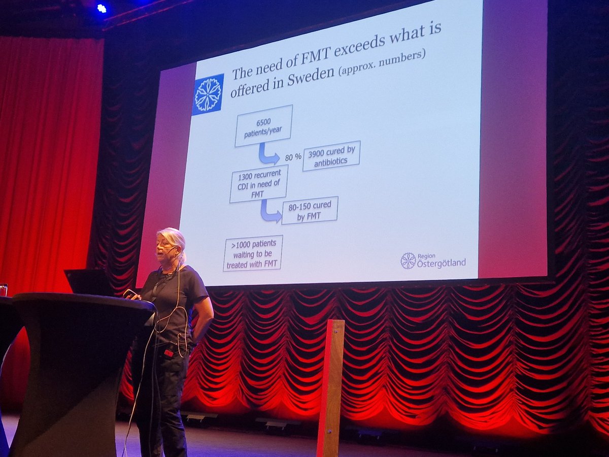 Excellent request for coördination of  stool banks in Sweden and other Nordic countries at NSCMID 2023! <a href="/EurFmt/">EurFMT</a> @ NSCMID2023