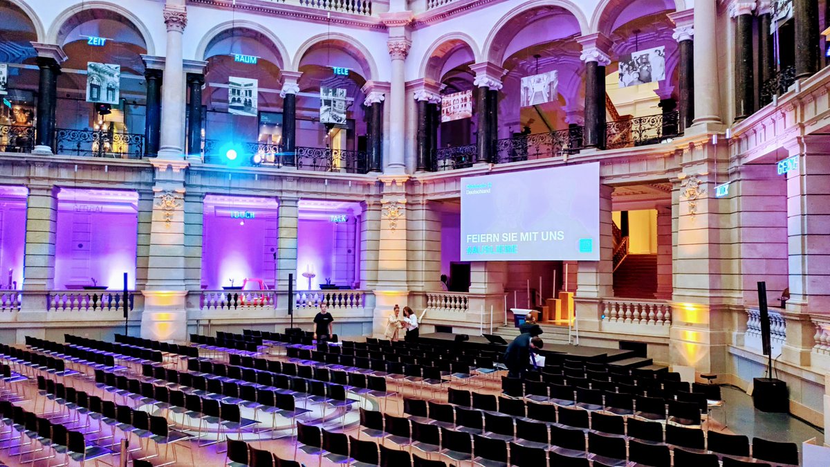 Bald geht's los! Die #Diakonie feiert Jubiläum: 175 Jahre #ausLiebe mit Gästen aus Politik &amp; Gesellschaft, Freier Wohlfahrt, Diakonie und Kirche im <a href="/mfk_berlin/">Museum für Kommunikation Berlin</a>. Festredner ist Bundeskanzler Olaf Scholz. <a href="/Bundeskanzler/">Bundeskanzler Friedrich Merz</a>  <a href="/EKD/">Evangelische Kirche</a>