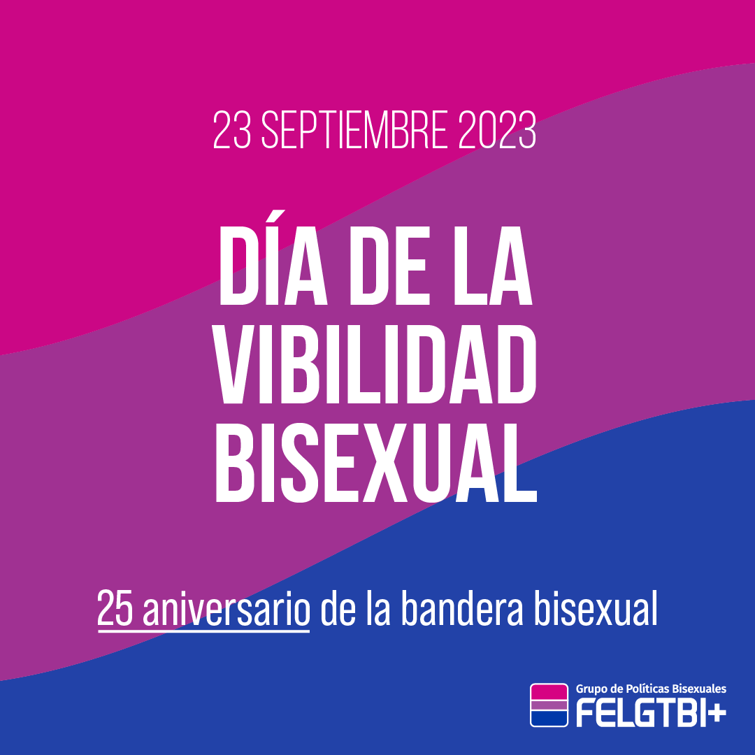 BiFELGTBI's tweet photo. 25 años después de la creación de la bandera bisexual, la realidad de las personas bisexuales y plurisexuales sigue siendo constantemente cuestionada.

Por eso, las personas bisexuales y plurisexuales exigimos que se nos vea, se nos escuche y se nos reconozca como lo que somos. https://t.co/TfaTaQZ4ye