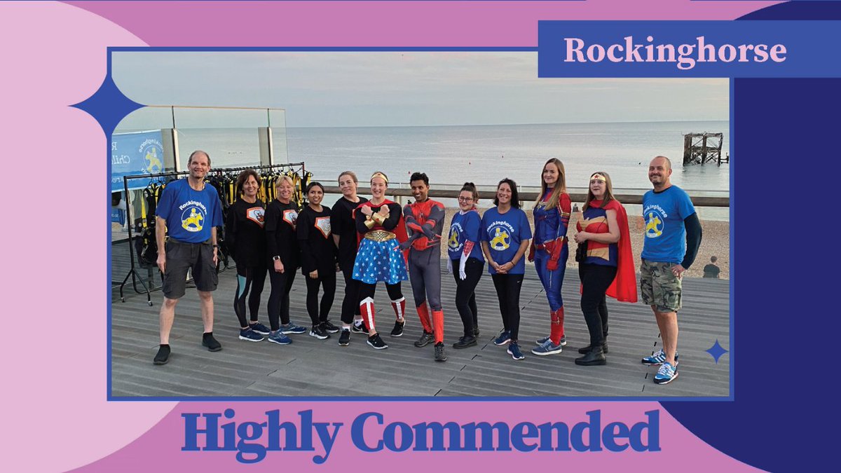 Congratulations to @Rockinghorse67 who have received a High Commendation in the Medium Charity of the Year category at the 2023 #ThirdSectorAwards! @ThirdSector