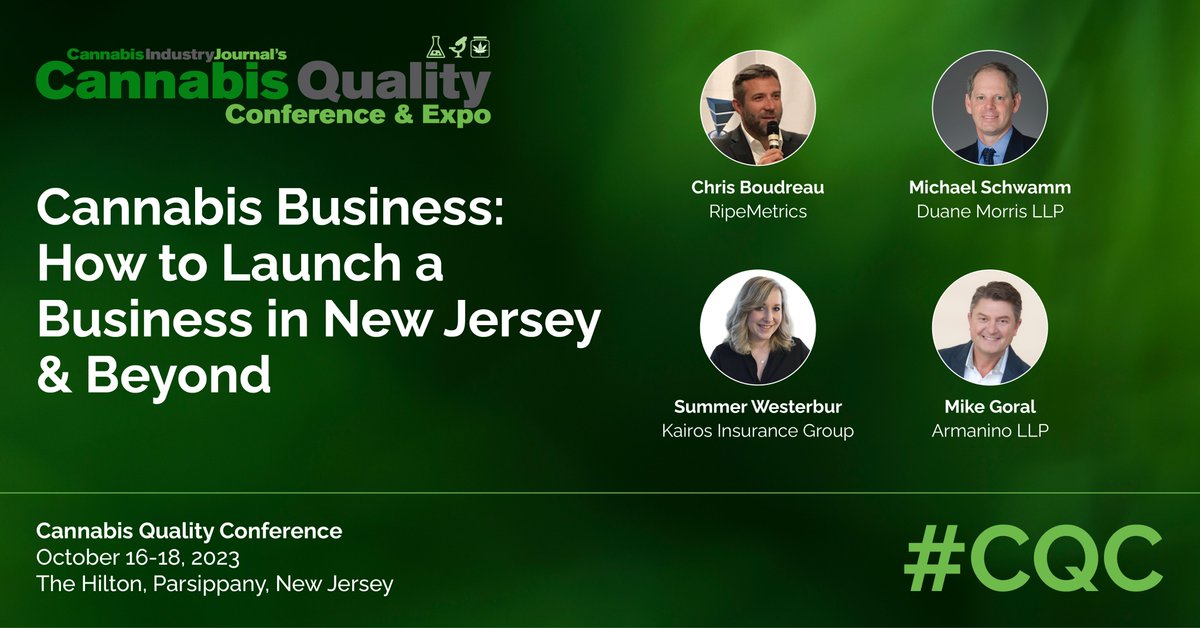 The #CQC is only a few weeks away now and the clock is ticking! Don't miss out on all of the fun, networking, education and sessions like this one just added to the agenda! Pro tip: Use the promo code FALL40 at checkout to save 40% off your total price cqcexpo.com