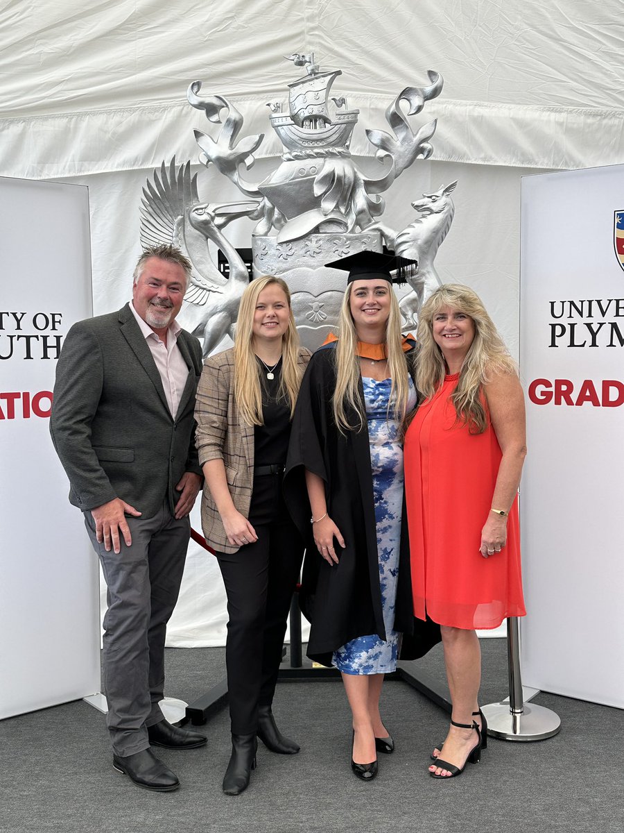 Really proud day!! 
#PlymGrad