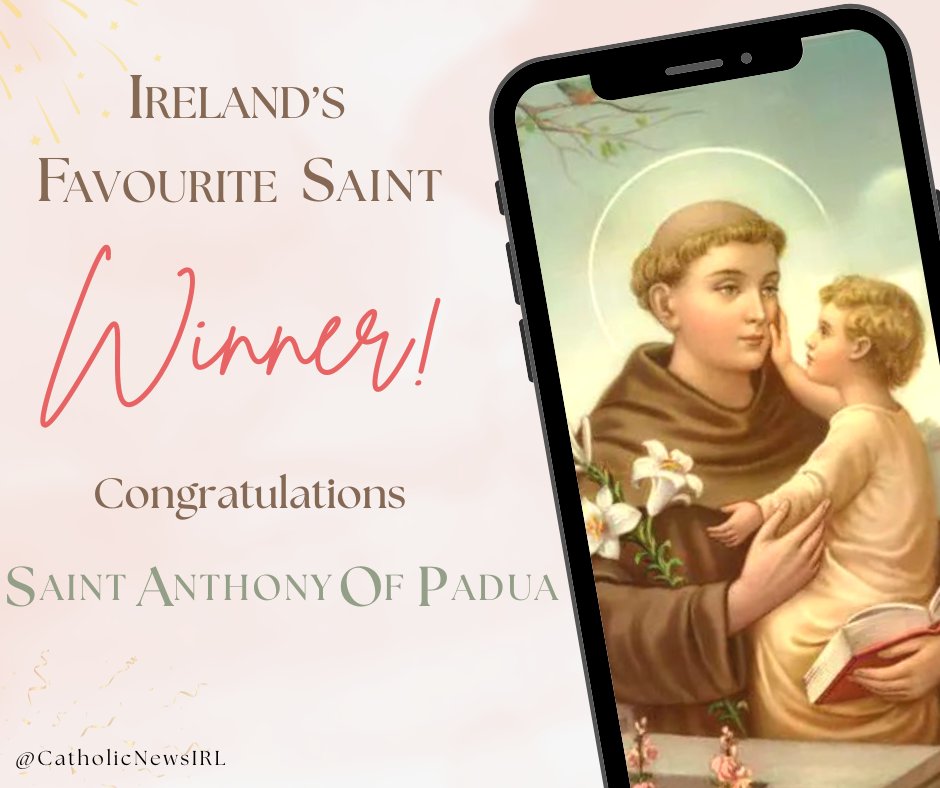 Ireland’s favourite Saint is no longer lost!!! Thank you @BishopDNulty @KANDLEi for inviting us to reflect on the faith example set by saints, and on the importance of praying to saints to intercede for our intentions. #StAnthony we❤️you! 🙏@NPAIE