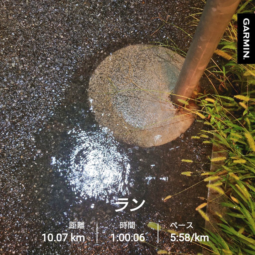 Ryoichi11's tweet photo. 豪雨になると走りたくなる
変なオジサンは私です🌧🏃
#ランニング #シャワーラン #夜ラン #PUMA #RUNPUMA #FOREVERFASTER
#GARMIN #BeatYesterday https://t.co/8wEdUUzfhc