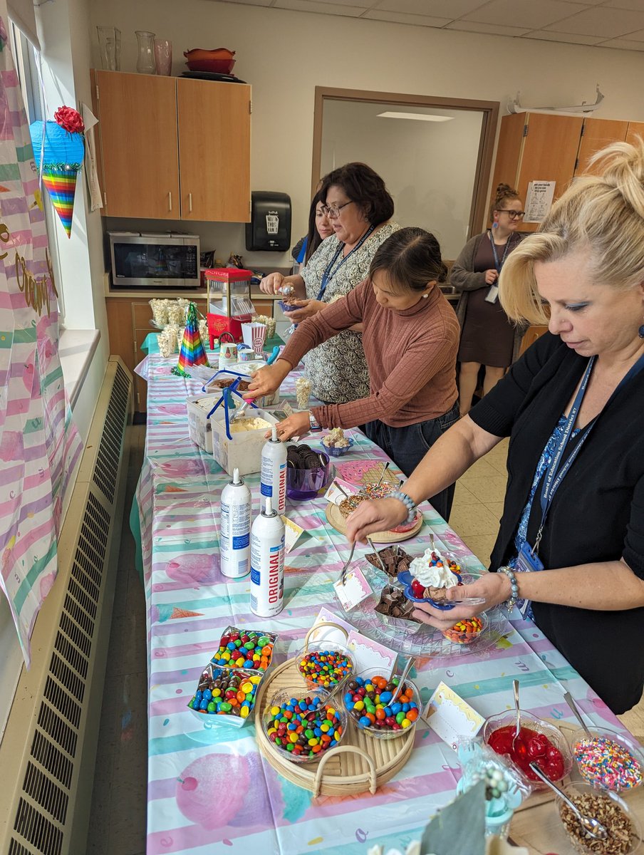 Best part of the staff meeting. Ice cream!!! Sometimes you have to do the really important stuff!! <a href="/TracyBodenstab/">Tracy Bodenstab</a> <a href="/BSD87/">Berkeley S.D. 87</a>