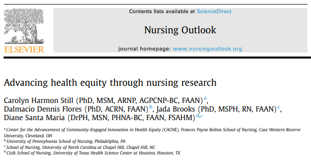 Dalmacio Dennis Flores 🌈🇵🇭 (@dfloresrn) on Twitter photo Ending the work week on a good note. New pub <a href="/NursingOutlook/">Nursing Outlook</a> with stellar <a href="/NursingCANS/">C.A.N.S.</a> scientists on ways nursing research CAN advance health equity! Link below. Thanks <a href="/diane_santa/">Diane Santa Maria</a> Carolyn Still and Jada Brooks! <a href="/PennNursing/">Penn Nursing</a> <a href="/CizikNursing/">Cizik School of Nursing at UTHealth Houston</a> Ending the work week on a good note. New pub <a href="/NursingOutlook/">Nursing Outlook</a> with stellar <a href="/NursingCANS/">C.A.N.S.</a> scientists on ways nursing research CAN advance health equity! Link below. Thanks <a href="/diane_santa/">Diane Santa Maria</a> Carolyn Still and Jada Brooks! <a href="/PennNursing/">Penn Nursing</a> <a href="/CizikNursing/">Cizik School of Nursing at UTHealth Houston</a>