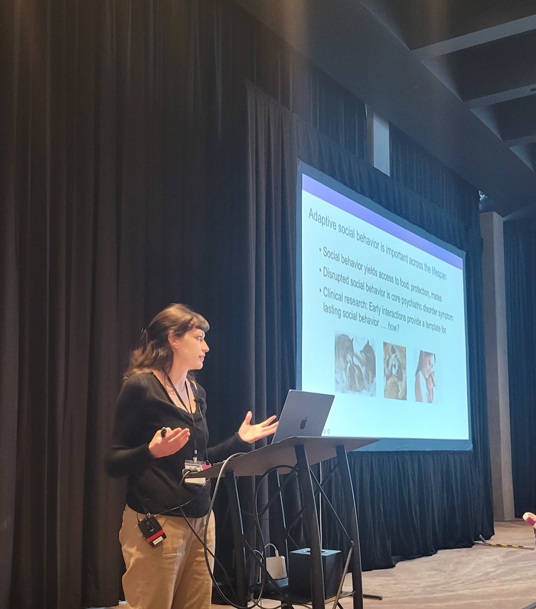 PavlovSociety's tweet image. Symposium 3 on cortico-limbic dysfunction following early life stress. Thanks to @Patrese264 @ladenardo @Nicole__Ferrara &amp;amp; @maya_opendak for their brilliant talks! #Pavlovian2023