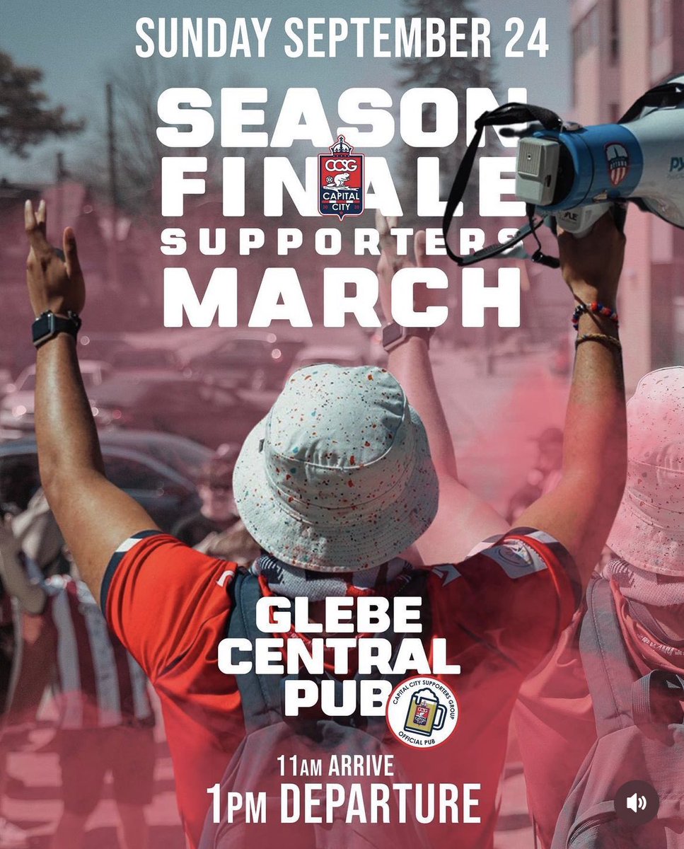 edbenhin's tweet image. Let’s end this season off with a BANG. Join myself and @CapitalCitySG as we have our last regular season March to the stadium 😤 #AtléticoOttawa #CanPL