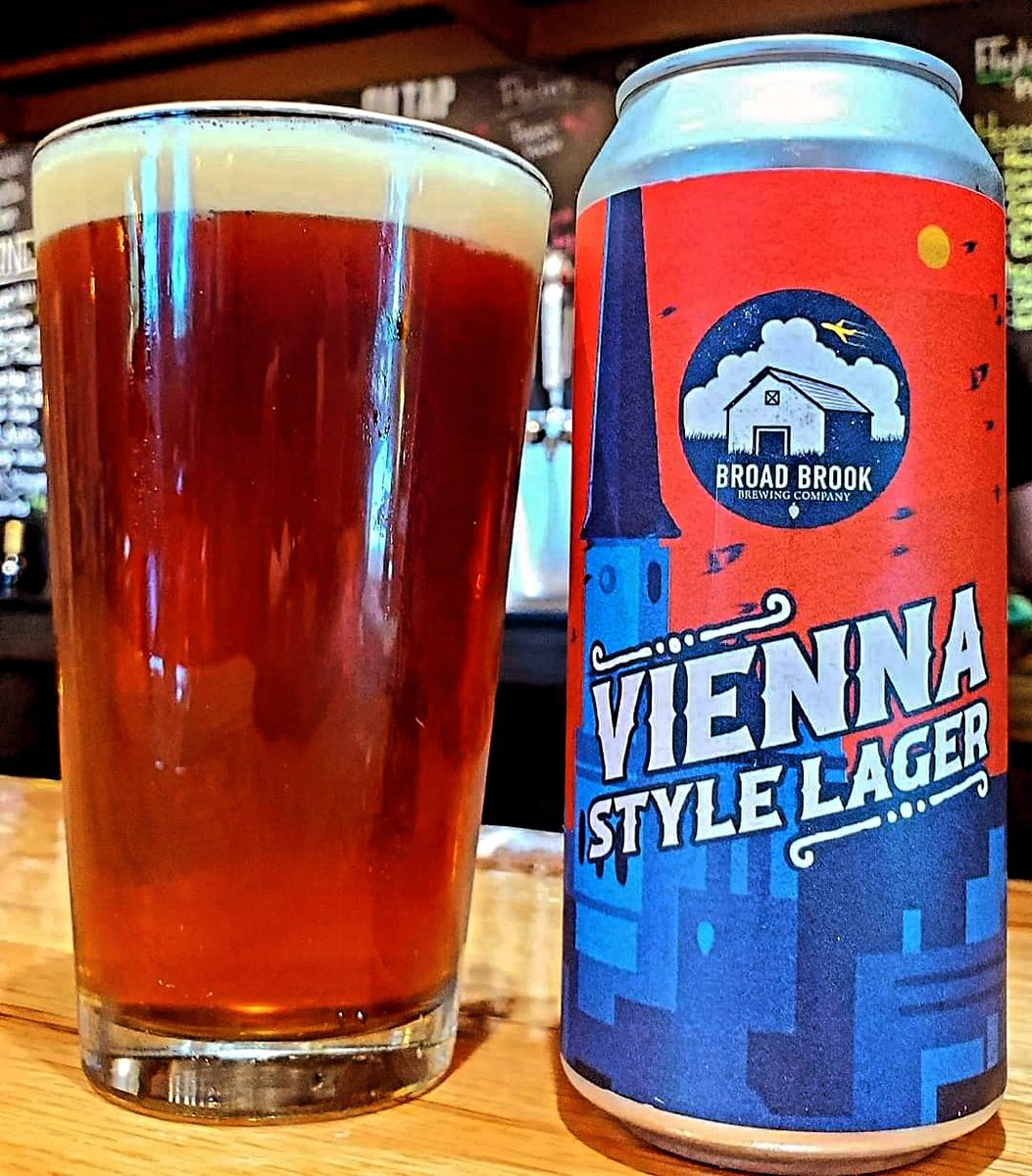Vienna Lager is back on tap TODAY!

Brewed in the traditional style with a delicate malt sweetness &amp; noble hops. Coppery brown with full flavor of toasted notes, yet a light clean finish. 5.2%

Kick of your weekend in the taproom!
We're here
FRI 1130-9
SAT 1130-9
SUN 1130-8