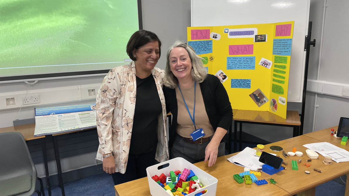 Great afternoon for Culture Night in NCI - CELL colleagues Meera and Anna in a room buzzing with early childhood education and care with fabulous ELI team well done to all!