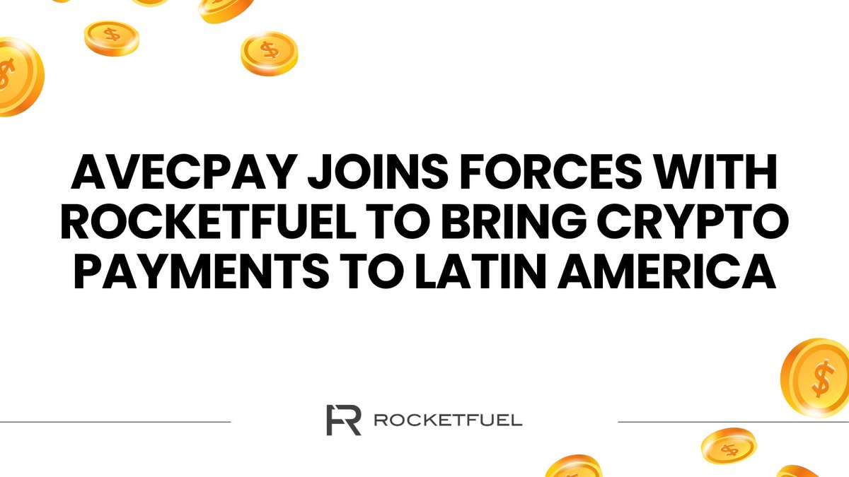 RocketFuel &amp; AvecPay unite for #cryptopayments in #LatinAmerica! Our CEO, Peter M. Jensen, highlights the importance of fast, secure, and cost-effective payment methods in Latin America's growing #crypto adoption.

<a href="/monicataher/">Mónica Taher</a> 

Read the full article: otcmarkets.com/stock/RKFL/new…