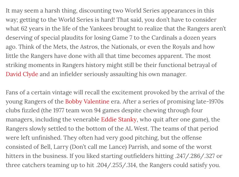 The Rangers Are Still Searching for a Better History
by <a href="/GoStevenGoldman/">Steven Goldman</a> 
baseballprospectus.com/news/article/8…