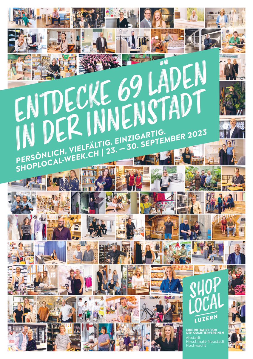 ibercultura's tweet photo. Desde el sábado 23 hasta el sábado 30 de septiembre 69 pequeñas tiendas en Lucerna celebramos #ShopLocalWeek con promociones, ofertas y eventos ¡Ven a Lucerna y no te lo pierdas! #sorteo #premios #descuentosespeciales #comerciolocal #comerciodeproximidad #buylocalthinkglobal 🧵 https://t.co/RGoWSmPx6n