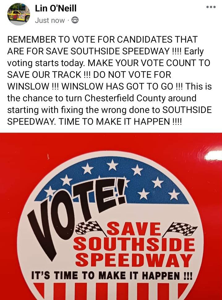 saveSSspeedway's tweet photo. https://t.co/nyEQPTsS0N