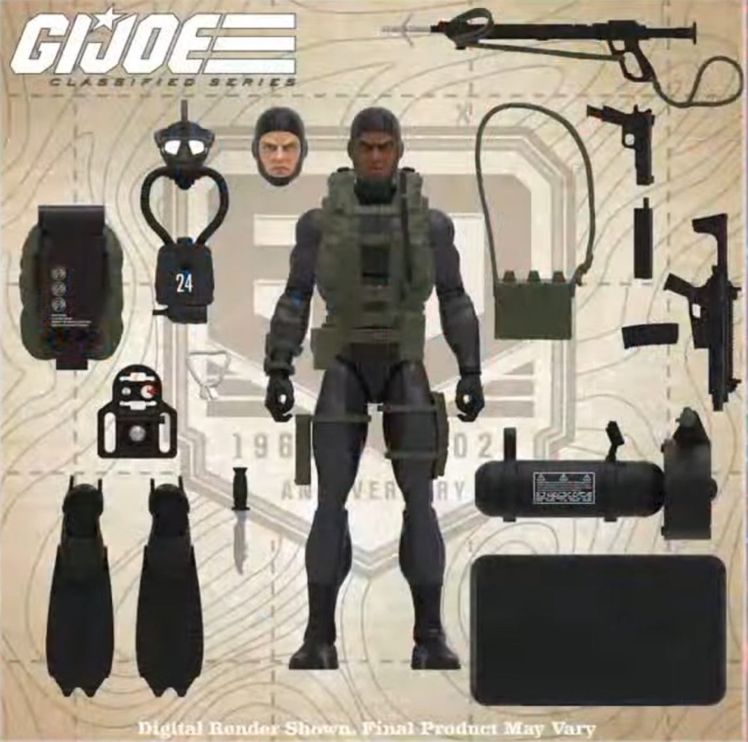 JoefestToyComic's tweet photo. Celebrating the 60th Anniversary of GI Joe, a homage to the original Joes!! Welcome to the Classified Series line!! Which is your favorite action team figure?
#gijoecollector #gijoe #hasbro #toys #toycollector #toycommunity #gijoeclassified #GIJoeActionFigure #comingsoon https://t.co/lGLIPsEiV6