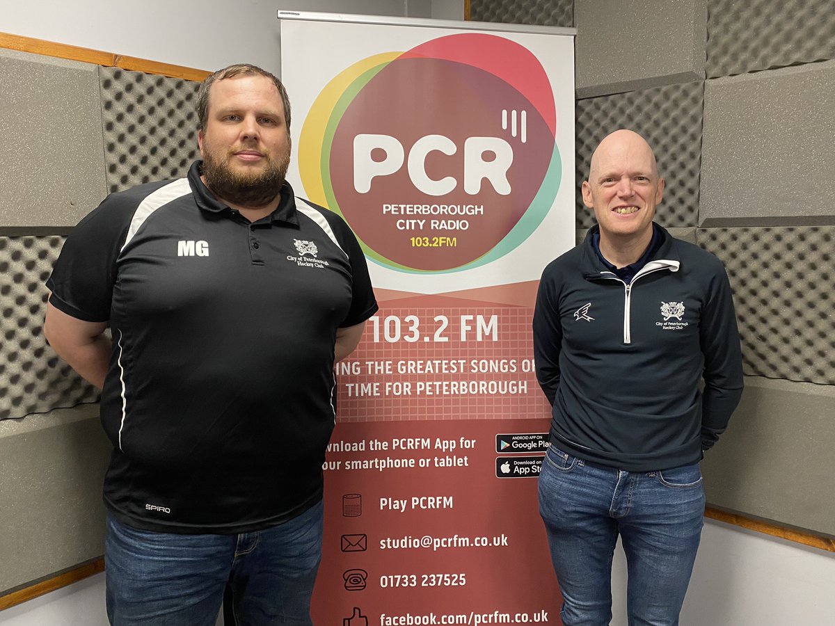 SportsPcr's tweet photo. Listen back to today's brilliant show with @chairmanglee & @SimmoDavid80 from @CoPHC talking about the latest at the club and the season ahead! Thank you popping in 😃
https://t.co/XgoXBDngan
#pcrfm #pcrsports #peterborough #hockey #cophc #podcast #weekend #sports #radio #local https://t.co/8WM7Uy98UW