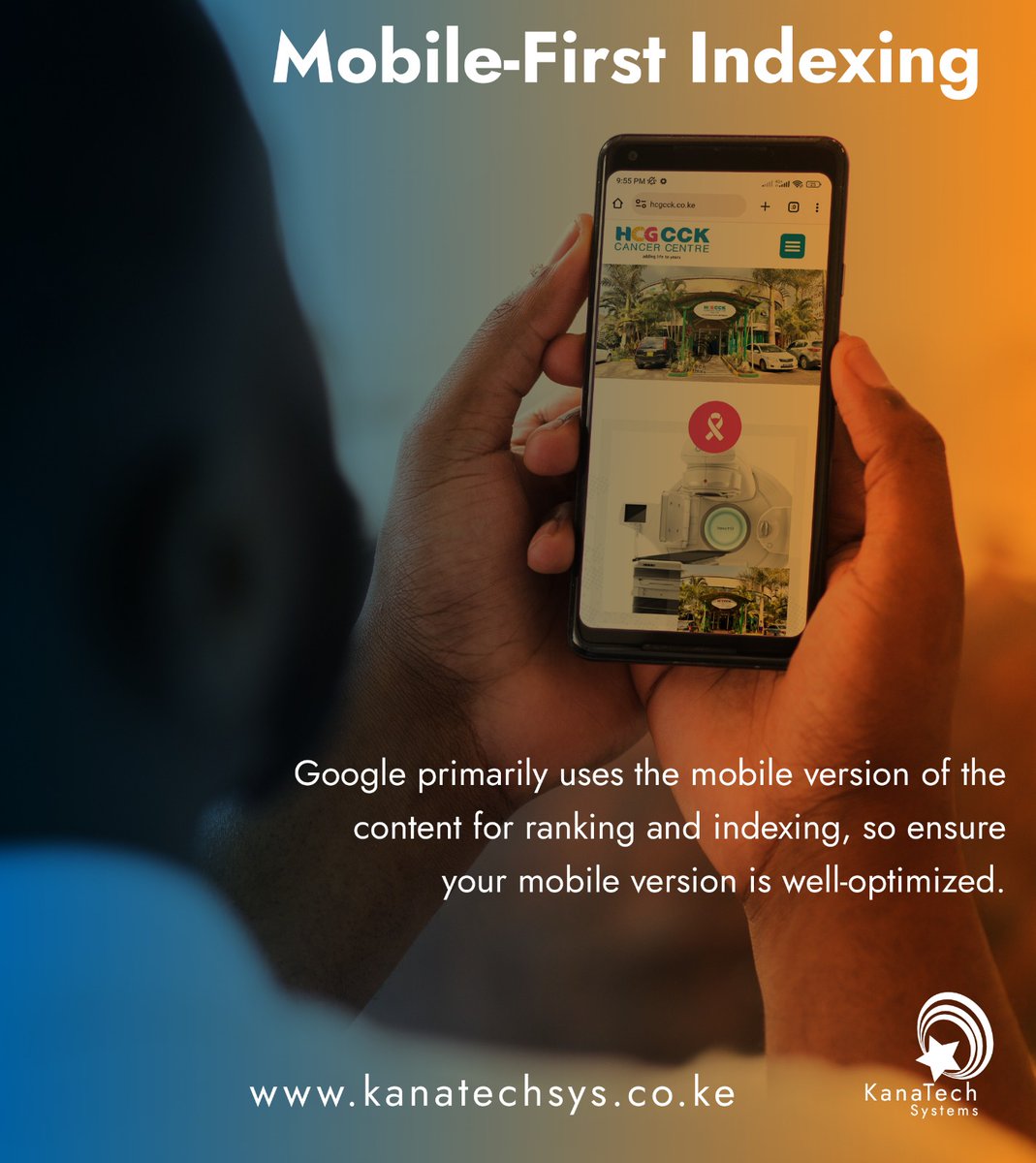 KanaTech_Sys's tweet image. Mobile-First Indexing:
Google primarily uses the mobile version of the content for ranking and indexing, so ensure your mobile version is well-optimized.#SEOForAll #seoservices #websitedesign #websites