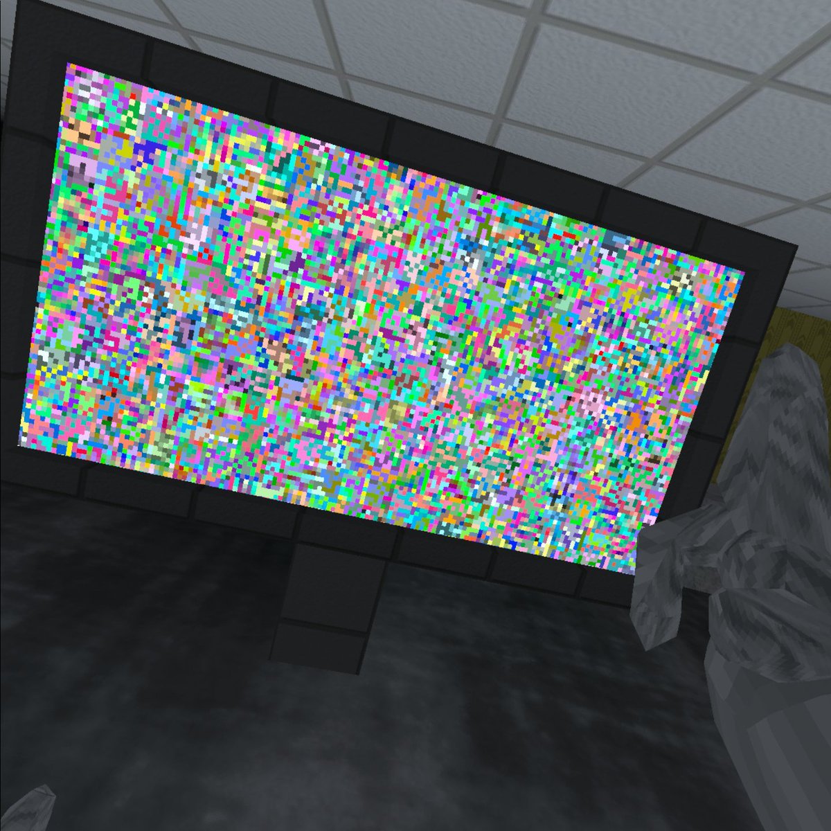 MWierzchon's tweet photo. Nickeh30 in the Backrooms?! https://t.co/tyhAFcwG0I