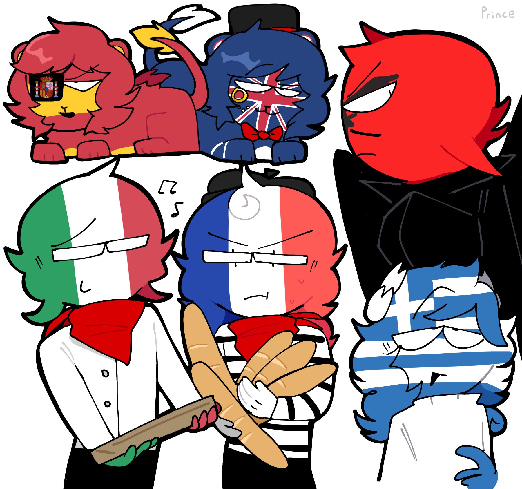 🎄❄️ Prince 🇲🇽🔞 on X: FIFA World Cup 2022 ⚽️ #CountryHumans  #FIFAWorldCup  / X