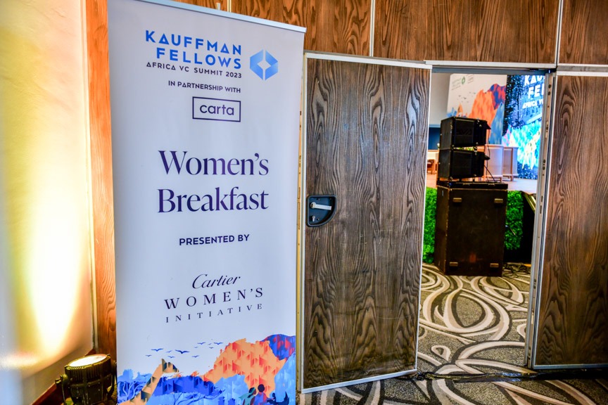 Africa holds the highest rate of female entrepreneurship in the world! It was a pleasure to partner with Cartier Women's Initiative, @CartierAwards, to host the Women's Breakfast at #KFAfricaSummit and learn from ecosystem leaders about sourcing female entrepreneurial talent,