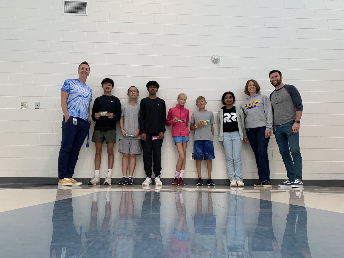 Headed into the three day weekend by recognizing 6 awesome student for earning RAISE the Ram cards!