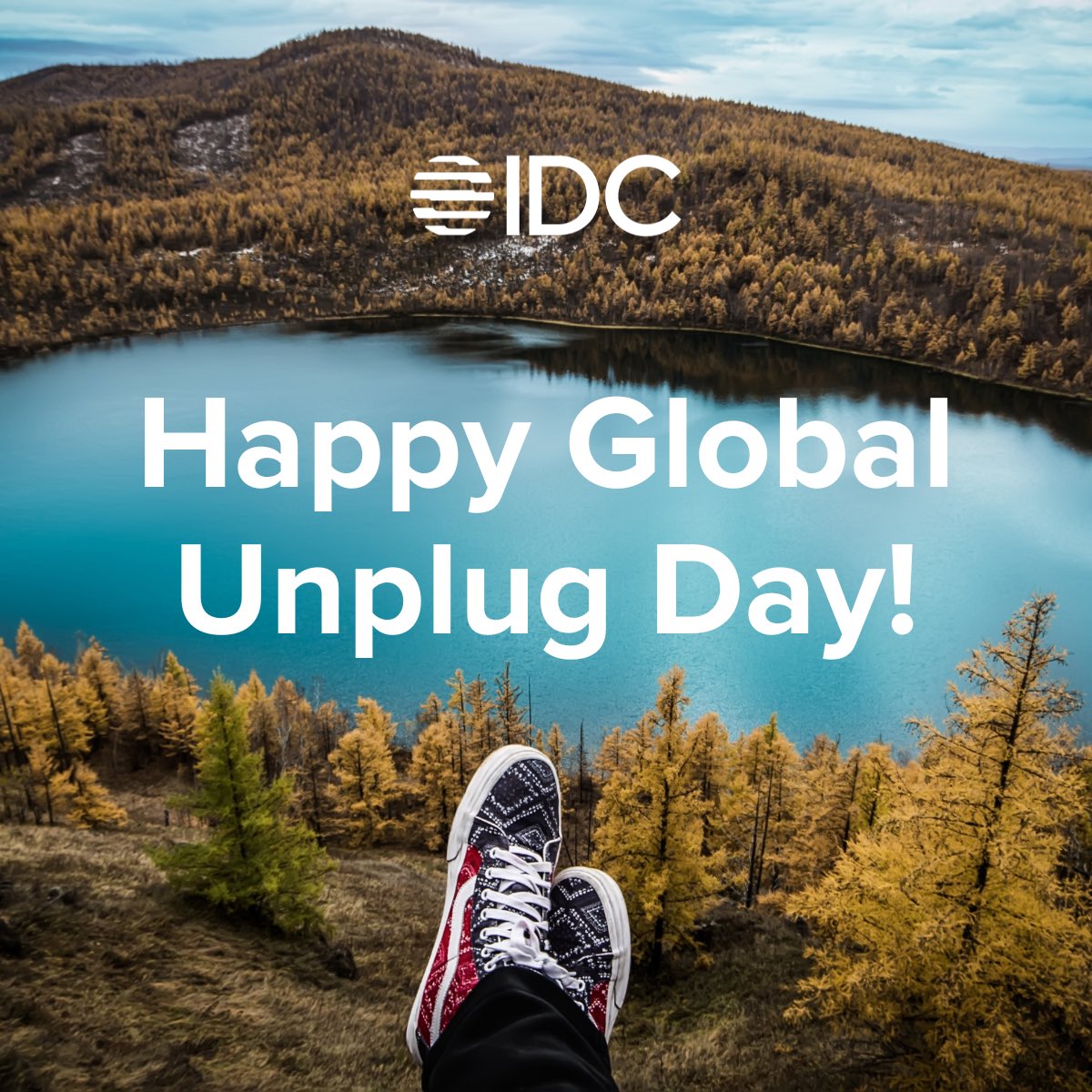 Technology moves fast. Sometimes you need to take a break. Thank you to the WW @IDC team for all that you do every day to make our customers and company successful. Enjoy the day!