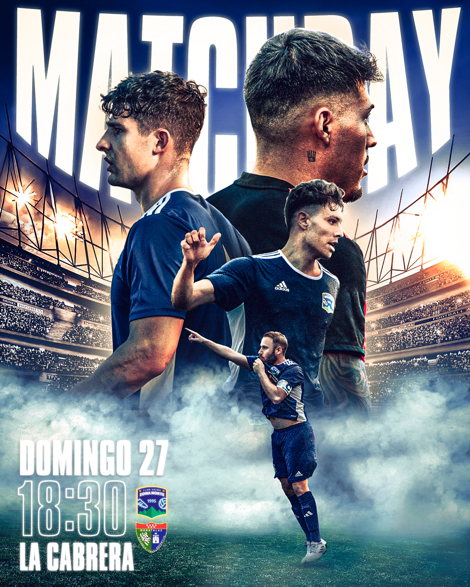 Después de la final nos volvemos a ver las caras con el C.D. Moratalaz en casa.

Os esperamos el Domingo a las 18h30 en La Cabrera para conseguir 3 puntos muy importantes.

#VamosZona 💪