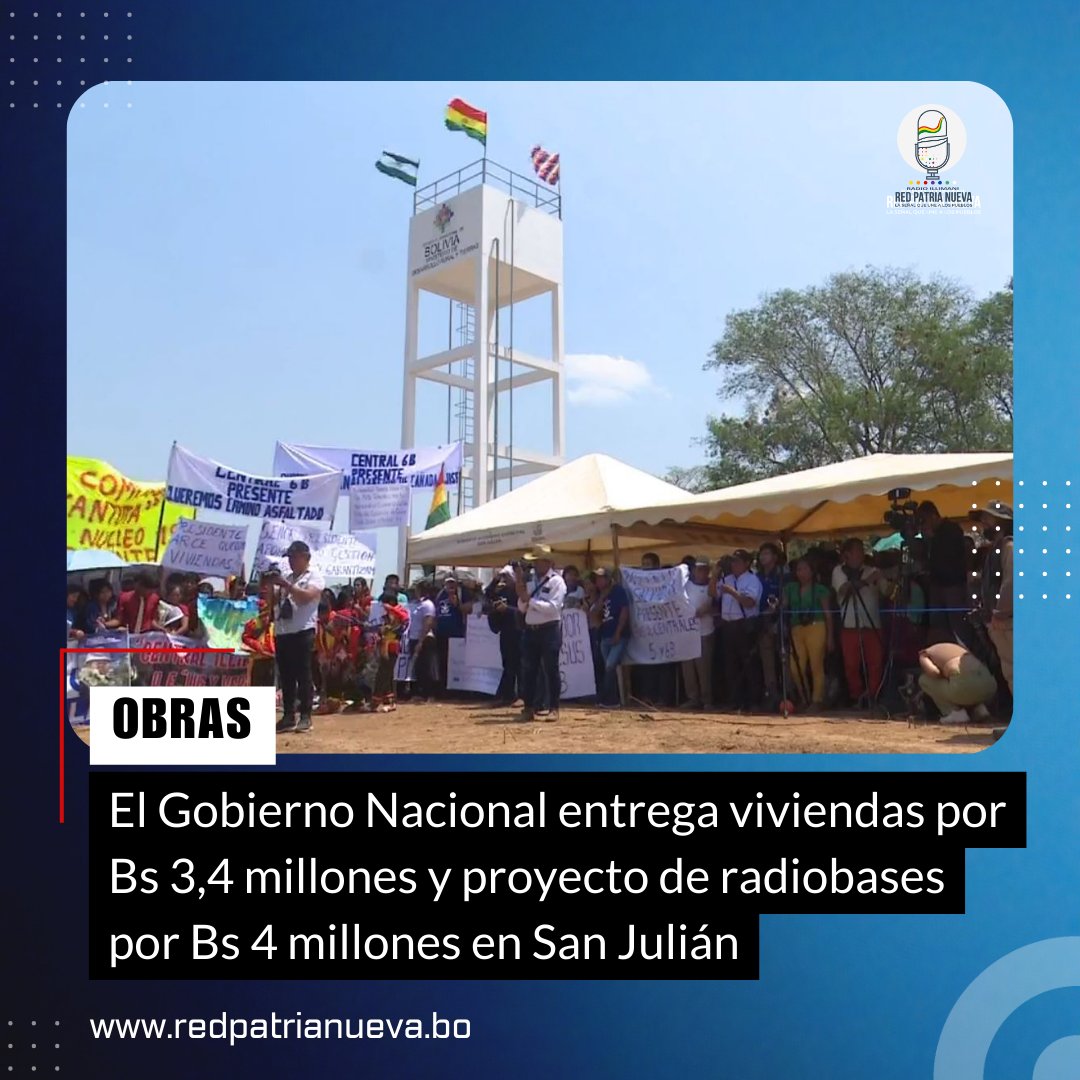 ✅ Conoce más detalles ⤵
acortar.link/6oddbK

#BoliviaInforma #santacruzbolivia #AniversarioConObras #FelicidadesSantaCruz #NoticiasdeHoy #InformateYcomparte