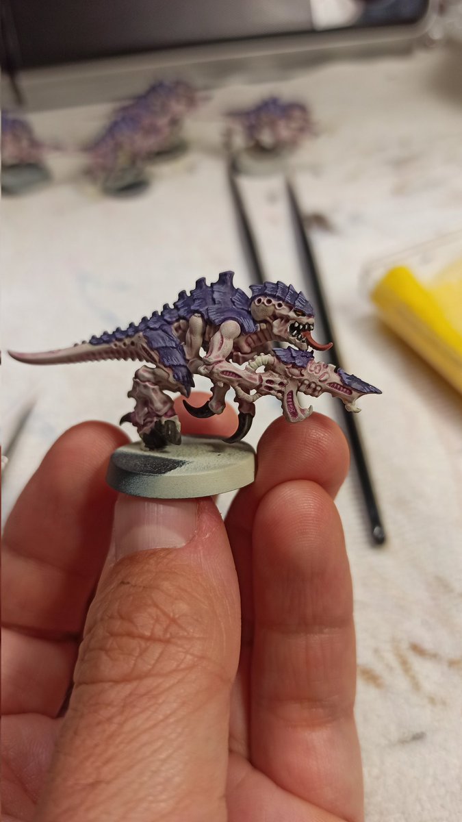 pixelart_la9's tweet photo. Noche de tiránidos

#warhammer #warhammer40k #warhammercommunity #warhammerpainting #New40k https://t.co/L5T2gptpgU