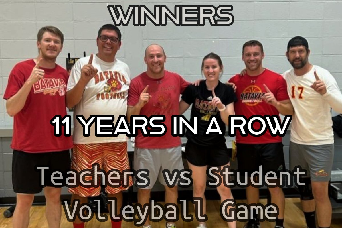 Coach Farwell (@coachfarwell) on Twitter photo 11 Years in a row!!! Teachers win again. Seniors got a second opportunity but the game ended with the same result. Looking forward to next years challengers! <a href="/CoachKelsay/">McKenna Kelsay</a> <a href="/Coach_Theriault/">Coach Theriault</a> <a href="/bulldogpitchers/">Coach Tickle</a> <a href="/CoachLanders3/">Corey Landers</a> <a href="/LadyBulldogGlf/">Batavia Girls Golf</a> <a href="/CoachTrippi/">Coach Trippi-Payne</a> 11 Years in a row!!! Teachers win again. Seniors got a second opportunity but the game ended with the same result. Looking forward to next years challengers! <a href="/CoachKelsay/">McKenna Kelsay</a> <a href="/Coach_Theriault/">Coach Theriault</a> <a href="/bulldogpitchers/">Coach Tickle</a> <a href="/CoachLanders3/">Corey Landers</a> <a href="/LadyBulldogGlf/">Batavia Girls Golf</a> <a href="/CoachTrippi/">Coach Trippi-Payne</a>