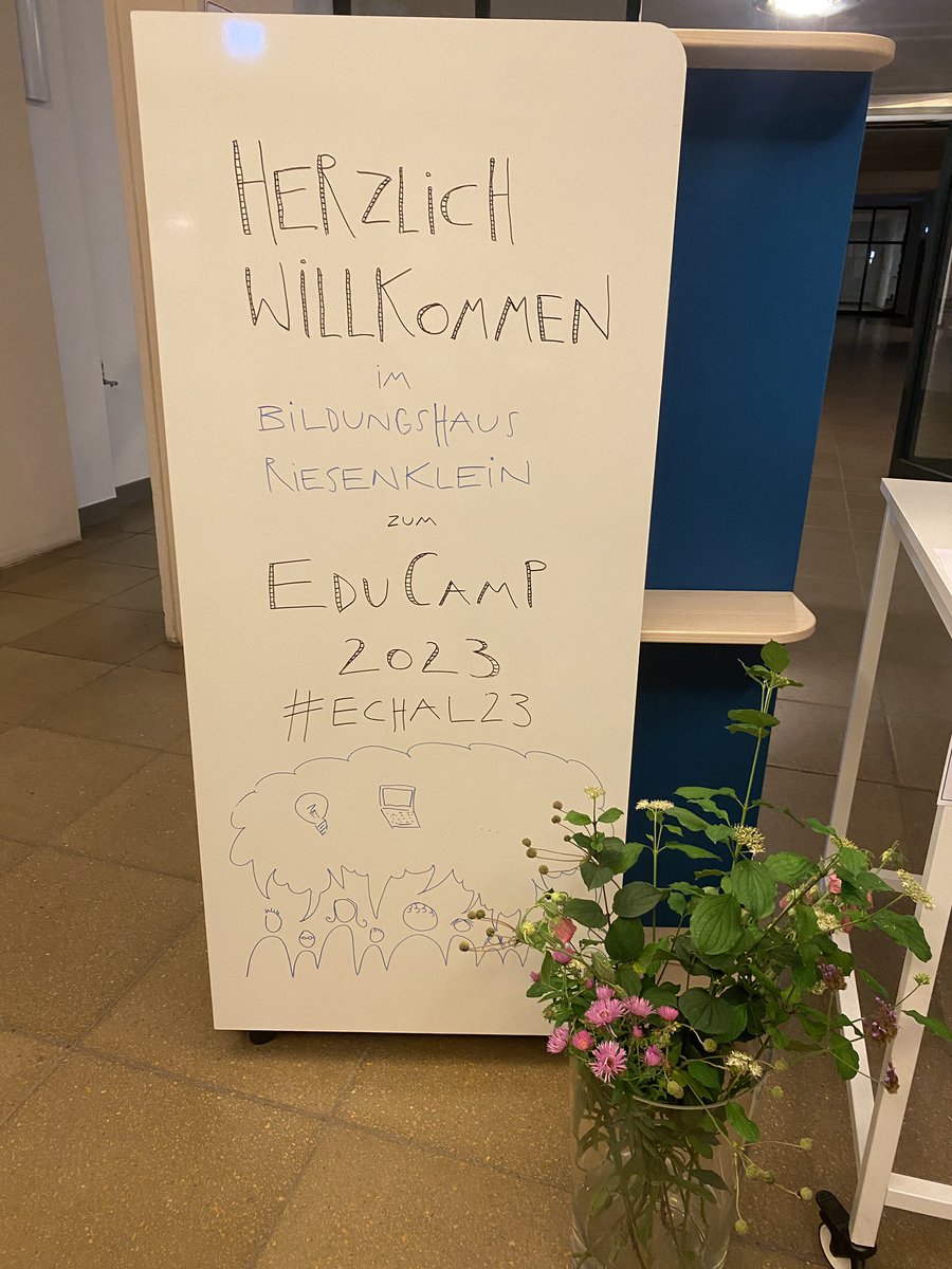 Der erste Abend war wunderschön zum Kennenlernen und gemütlich Ankommen. Alle sind gespannt auf den morgigen Tag. Danke an <a href="/EduCamps/">EduCamps (Stillgelegt)</a> für die Orga! #echal23